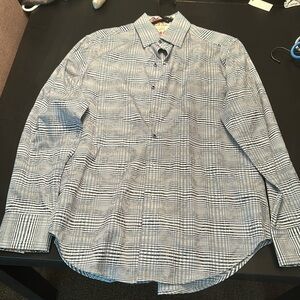 Robert Graham plaid button-down